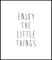 Enjoy the Little Things