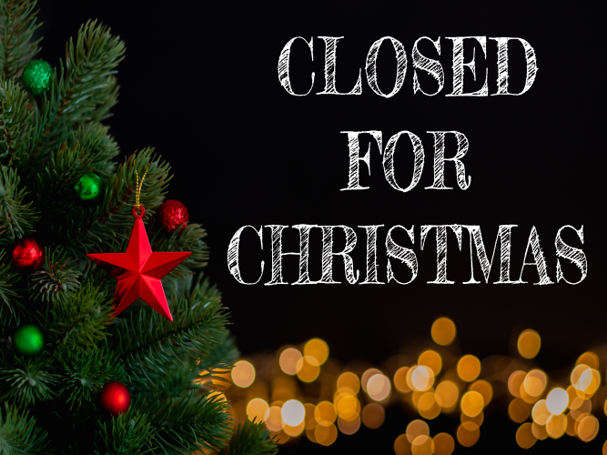 Christmas Closure